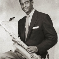 Portrait of a Man with a Tenor Saxophone